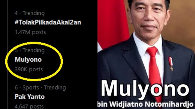 Mulyono: Nama Alias Jokowi Dodo dan Kontroversinya
